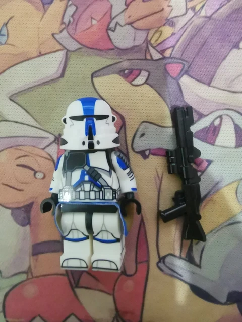 CUSTOM MINIFIG STAR wars clone trooper 501st Airborne SW086 £11.12 ...