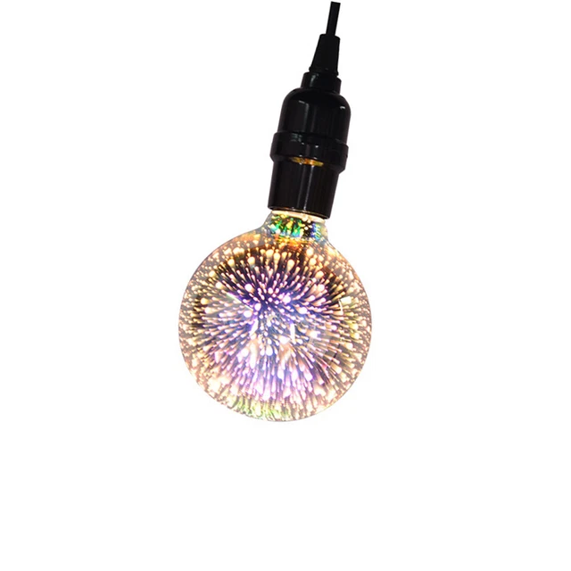 Lampadine 3d Lampadine in vetro colorate Edison Lampadine Edison