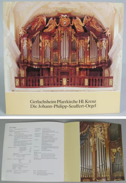 Johann-Philipp-Seuffert-Orgel. Gerlachsheim Pfarrkirche Hl. Kreuz. Geschichte&