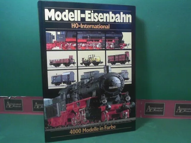 Internationaler Modell-Eisenbahn-Katalog - H0 - 4000 Modelle in Farbe - Internat