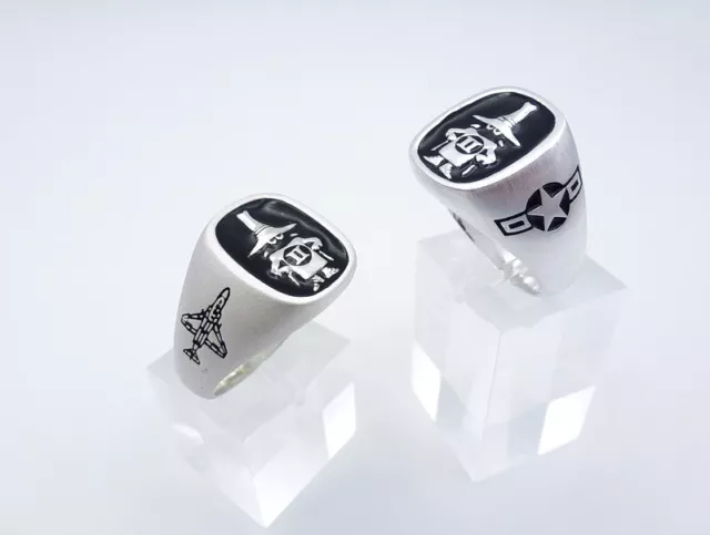 F-4 Phantom II  "Spook" Sterling Silver Ring