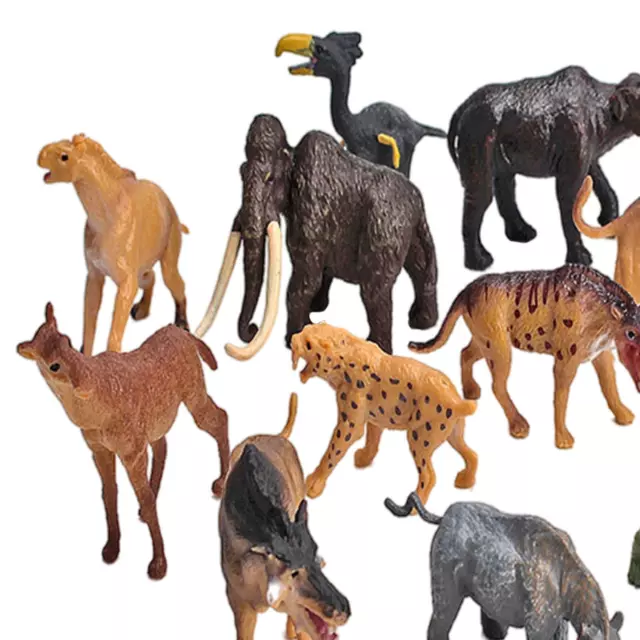 12/Set   Figurine Forest Animals Figure Collection 2