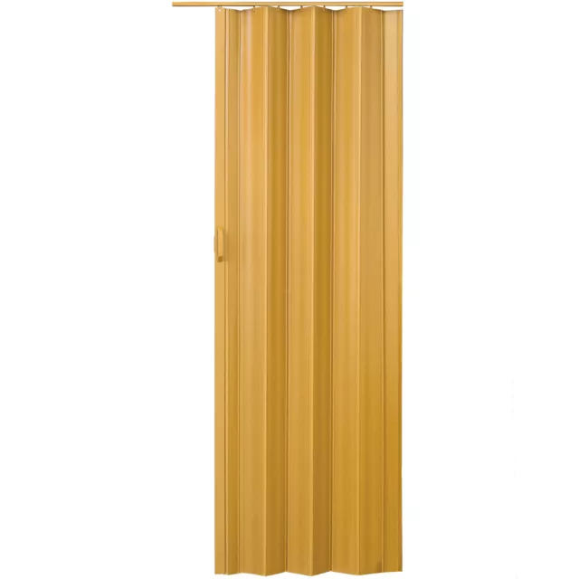 Porte accordéon placard pliante extensible pvc salle de bain 80 x 203 cm