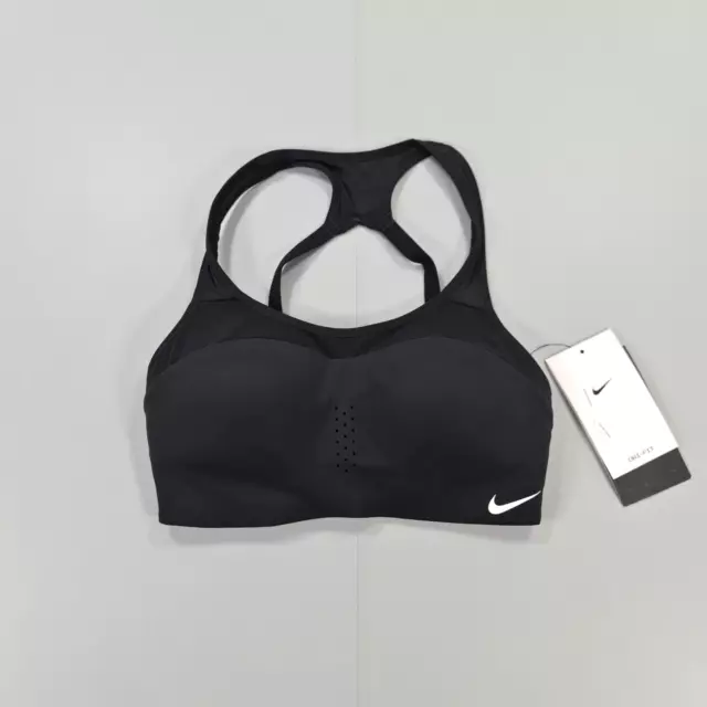 Nike Pro Alpha Dri-FIT High-Support Sports Bra Black AO8982-010 Women's XS  (A-C)
