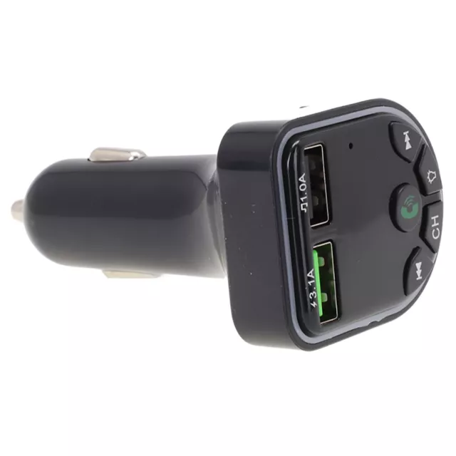 Vivavoce Wireless Trasmettitore Fm Kit Auto Mp3 Lettore Caricatore USB