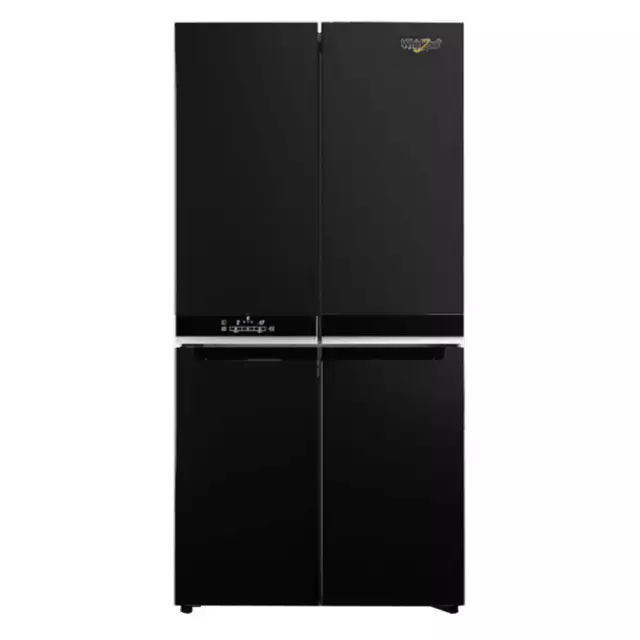 Whirlpool 594L French Door Fridge/Freezer in Black Stainless Steel (WQ70900SBX)