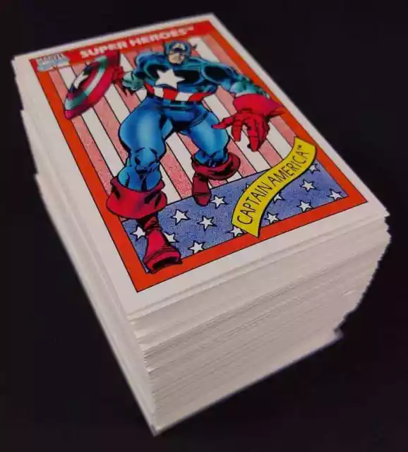 1990 Impel Marvel Universe Series 1 - Pick Your Card - Complete Your Set!