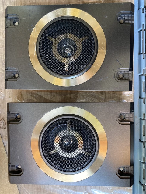 Vintage Audio Fisher Pair of 4" Tweeters Speakers 8 Ohms 150 Watt Max Working
