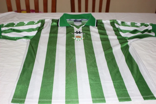 Maillot De Football Officiel Real Betis Kappa - Numéro 10 Canales - Taille T/M - Neuf