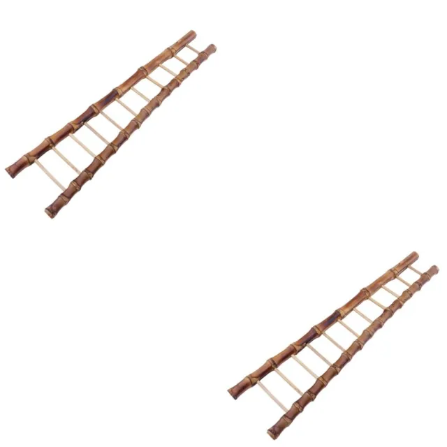 2 pz modelli di scale in bambù piatto da servizio sushi bambino la recinzione