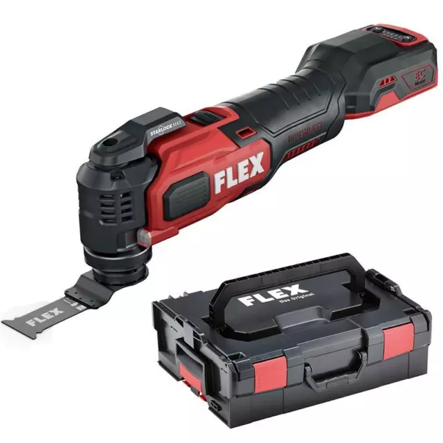 Flex Akku-Multitool 18,0 V MT 18.0-EC mit StarlockMAX Aufnahme Solo inkl. L-BOXX