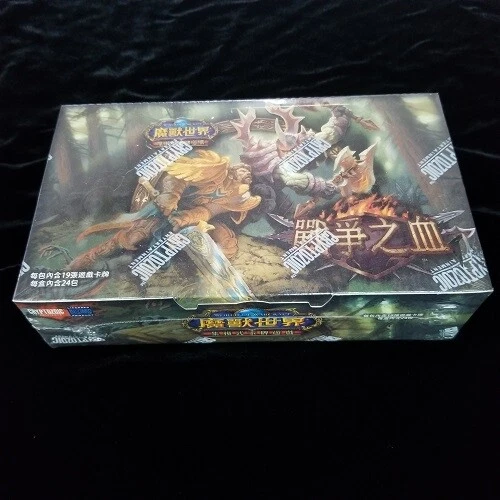 T-Chinese Sealed DRUMS OF WAR Booster Boxes WOW El Pollo Grande Chance