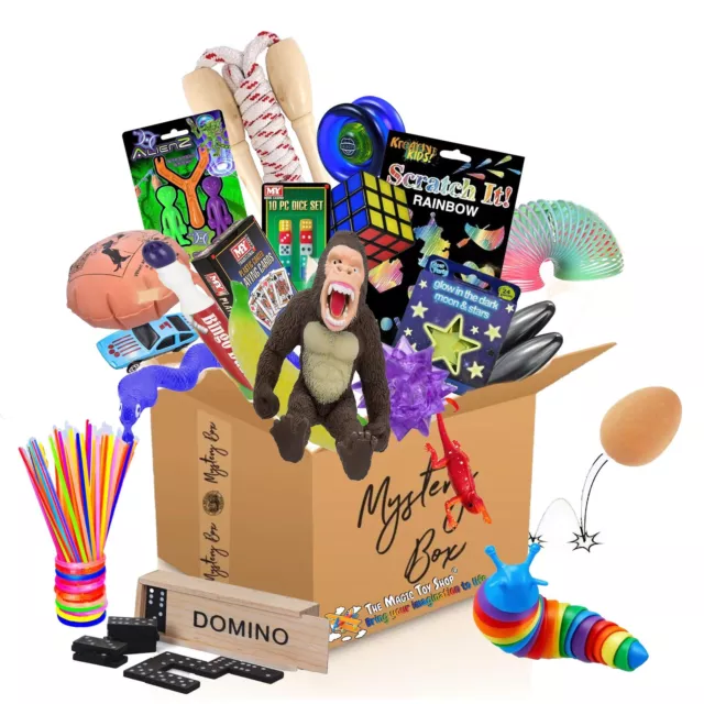 Job Lot Mixed Box 20+ Brand New Toy Party Bag Stocking Fillers Worth £50+