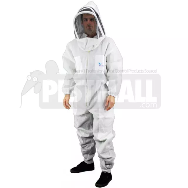 Vented Bee Suit -Eco-Keeper Premium Professional Beekeeping Suit - 2XLarge Size