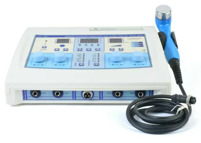 Prof Home Use Ultrasound 1Mhz Therapy Unit 4 Channel Physical Therapy Machine