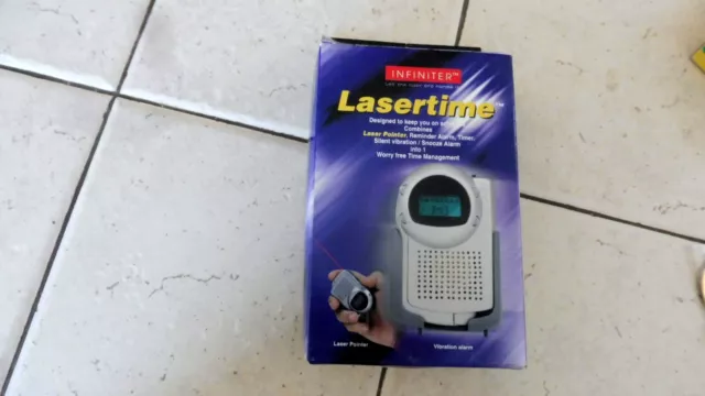 Nos Nib Infiniter Lasertime Clock / Laser Pointer