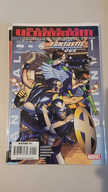 Ultimate X-Men vs Fantastic Four Annual #1, (2008, Marvel): March on Ultimatum!