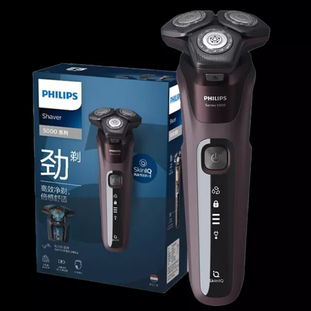 Philips Men's Series 5000 Shaver Wet&Dry Electric Rechargeable S5831 Beard Razor