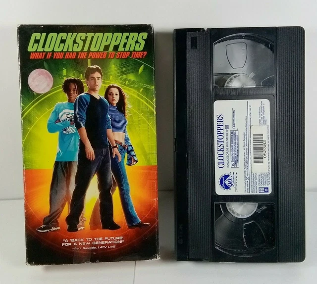 CLOCKSTOPPERS VHS, PARAMOUNT Pictures & Nickelodeon Movies 7.79 PicClick