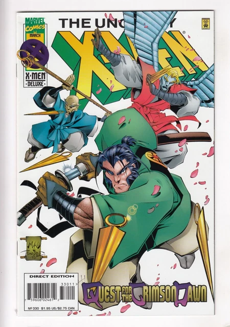 UNCANNY X-MEN #330 (1996-03) Vol 1 MARVEL Lobdell Loeb Madureira Dr Strange MID