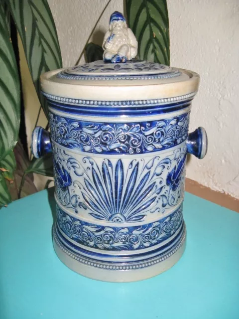 Pot en Gres Allemande, Pot de Tabac ? 20eme