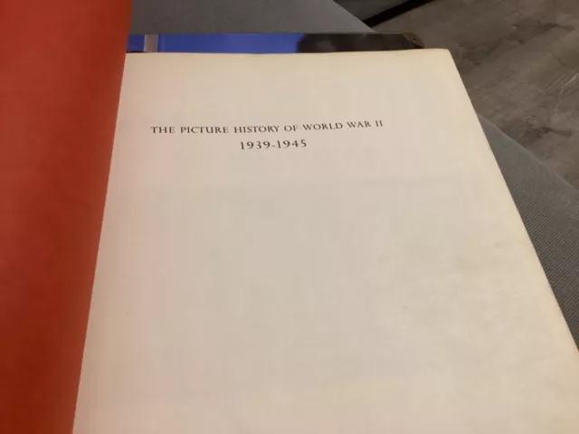 Picture History of World War II 1946 book FUNDRAISER REDUCED