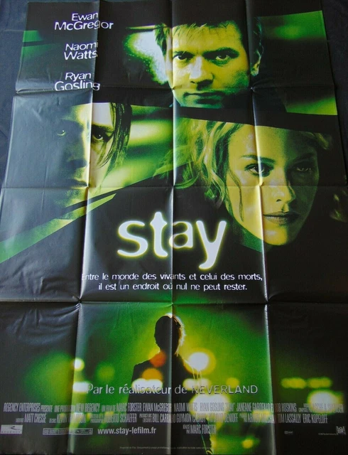 Stay Affiche ORIGINALE 120x160cm *47" 63" 2005 McGregor Watts Gosling