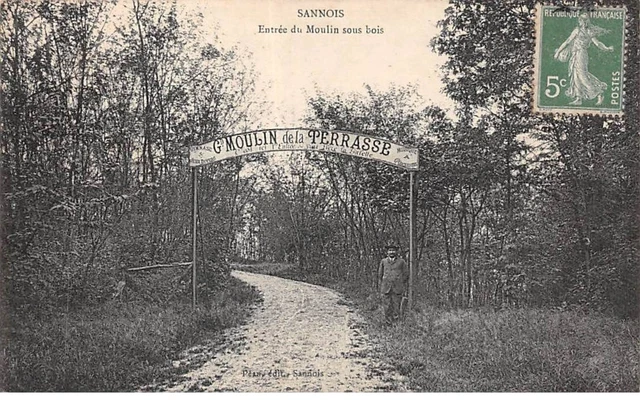 95 - SANNOIS - SAN35884 - Entrée du Moulin sous bois