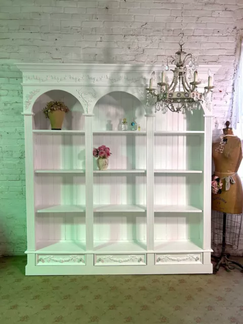 Painted Cottage Shabby Chic French Bookcase Hand Made