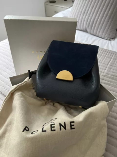 POLÈNE NUMÈRO UN Bag Number One Monochrome Caramel Leather