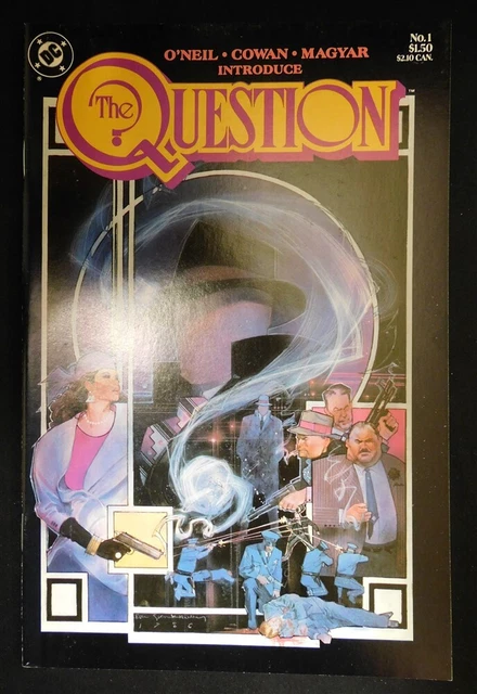 QUESTION 1-36 DC COMIC SET COMPLETE 1st RORSCHACH 17 O'NEIL COWAN 1987 VF