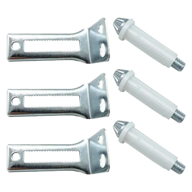 Kit de réparation fonctionnement sans bruit 6 pièces pour portes pliantes 1 1