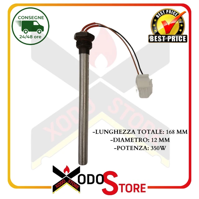 Candeletta Accensione Per Stufe Palazzetti - Resistenza 350W Compatibile - Foto 11