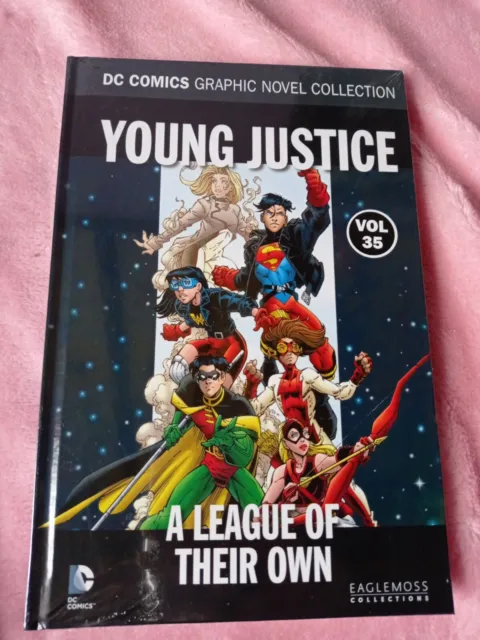 DC Graphic Novel Collection #35 Young Justice:A League of their own-Hardback-New