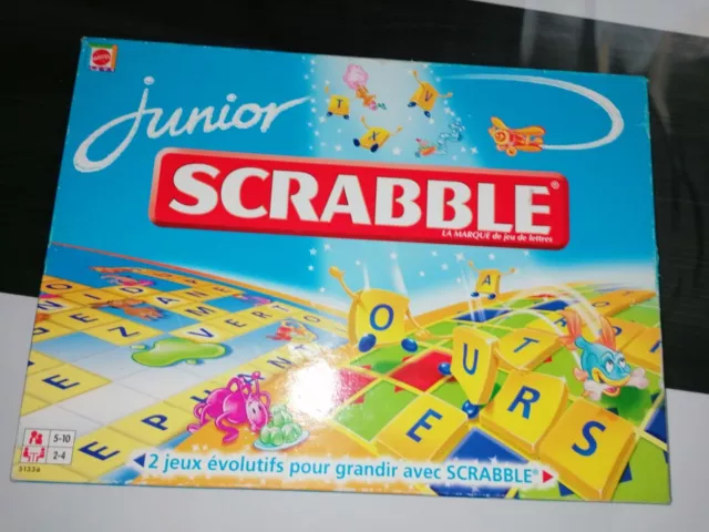 Scrabble Junior Mattel Comme Neuf - Mattel Games