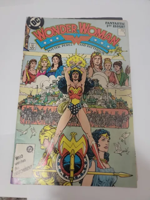 Wonder Woman, comic book fantastic. First issue