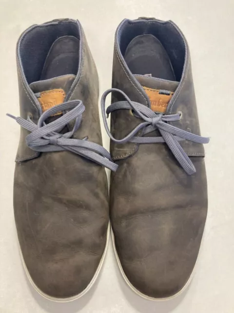 Brooklyn leather deals and fabric chukka