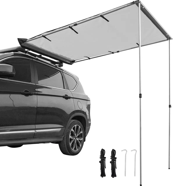 VEVOR CAR TENT Awning Rooftop SUV Truck Camping Travel Sunshade Canopy