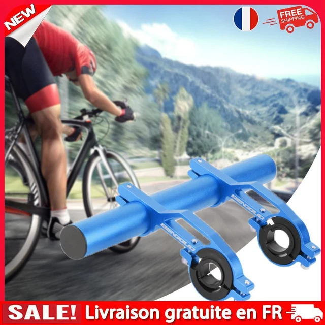 Rallonge De Guidon Vélo Tobefore 20 Cm En Fibre De Carbone - Double Fixation, Légère Et Solide