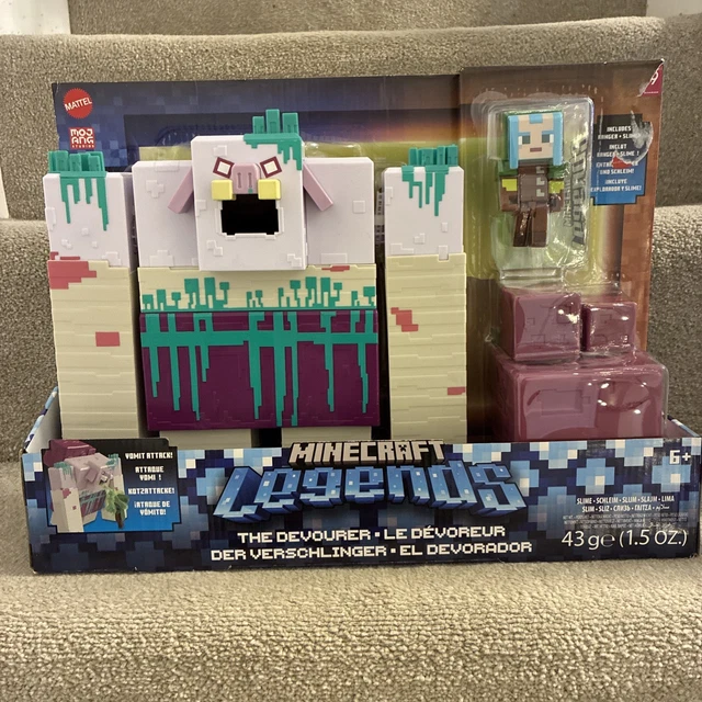 MINECRAFT LEGENDS THE Devourer Ranger + Slime HNC08 Action Figure ...