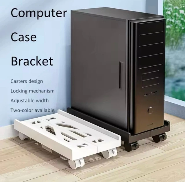 Carrello Per Computer Nedis - Regolabile Con 4 Ruote Girevoli Per Desktop - Foto 9