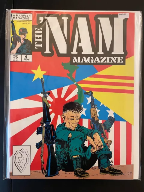 The 'NAM Magazine 4 High Grade 8.0 Marvel Comic Book D85-57