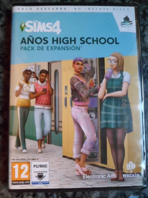 Los Sims 4 Años High School Pack de Expansion PC Nuevo Simulación en castellano