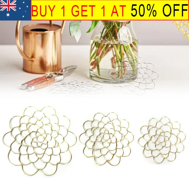 Spiral Ikebana Stem Holder, 2024 New Stainless Steel Wire Flower Arranging Tool