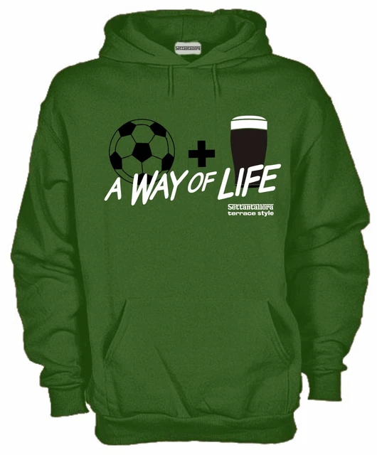 Felpa Cappuccio KF02 Ultras Uno Stile Di Vita Football and Beer