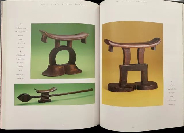 Sleeping Beauties Jerome Joss Collection Of African Headrests At Ucla 1993 Hc