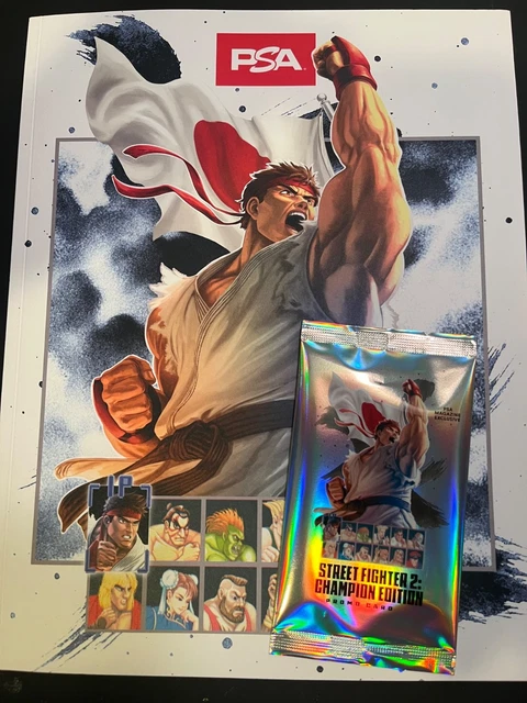 PSAマガジン　2025JUNE ストリートファイター2 PSA June 2025 Magazine Street Fighter 2 RYU Issue with Promo