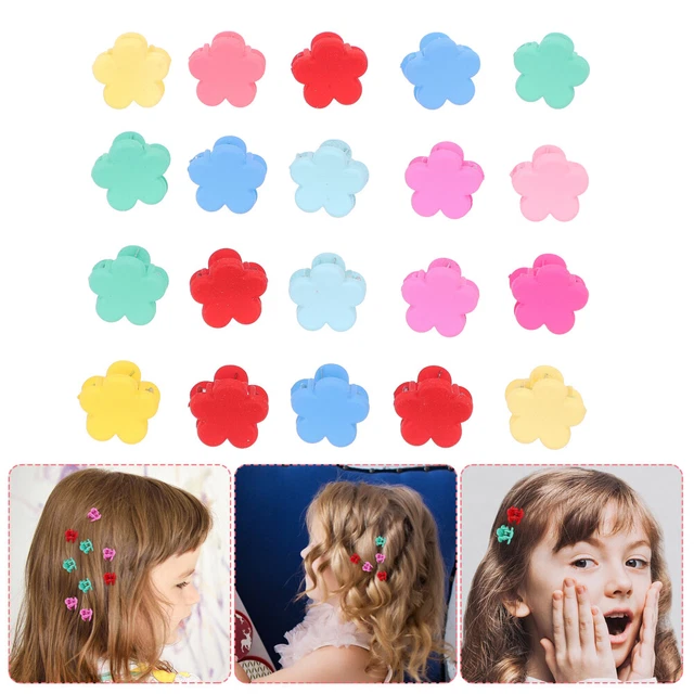 3 Sets Haarnadel Acryl Mädchen Baby Haarspangen Haarklammer