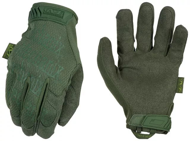 US Mechanix Wear Original Gloves Army Tactical Gloves OD Green Olive Medium