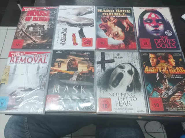 Horror Filme Sammlung Collection 8 Filme DVD NEU + OVP